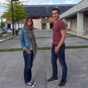 Les médiateurs du quartier : Angélique et Jonathan