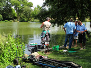 Pêche au plan d'eau