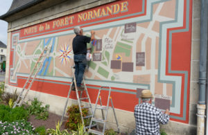 Nouvelle Fresque "Porte de la Forêt Normande"