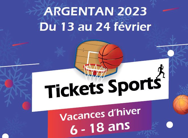 Tickets sport hiver 2023