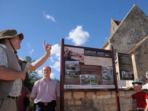 Visite du champ de bataille - Montormel