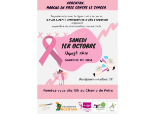 Argentan marche contre le cancer