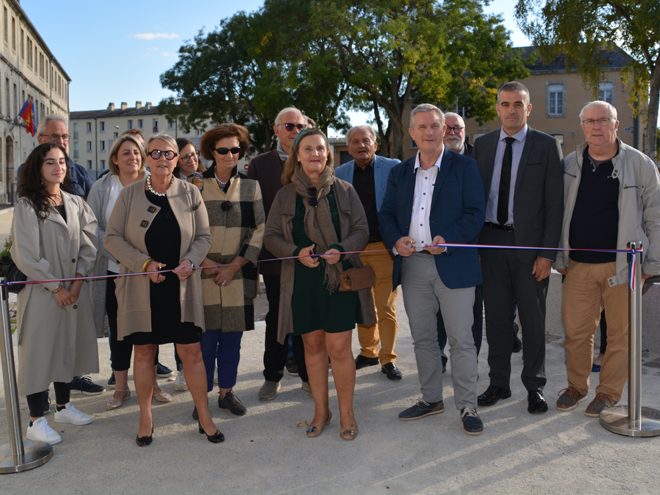 Inauguration du Parvis de Mézeray-Pagnol