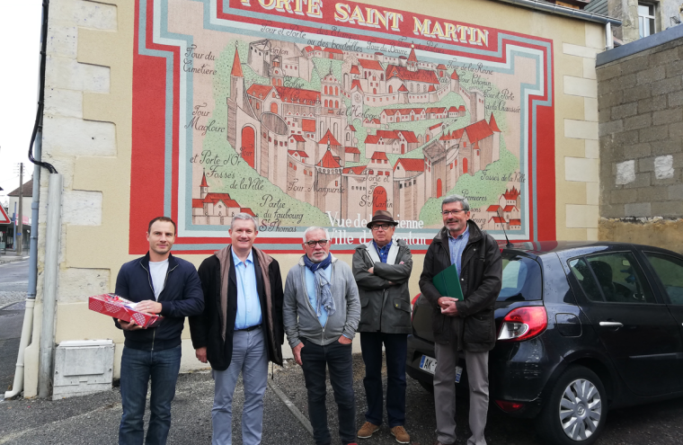 Inauguration fresque St-Martin