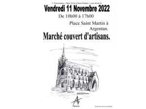 Affiche marché des artisants fini