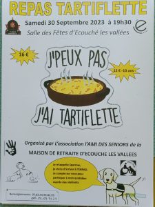 Soirée Tartiflette EPHAD