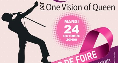 Affiche concert FCAI OCTOBRE ROSE 2023