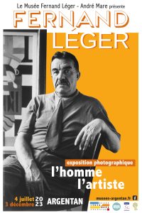 Affiche exposition 2023 - Fernand Léger l'Homme l'Artiste