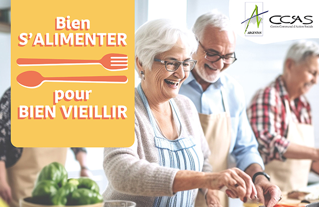 Affiche ateliers bien s'alimenter CCAS