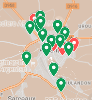 Cartographies des rdv avec les élus