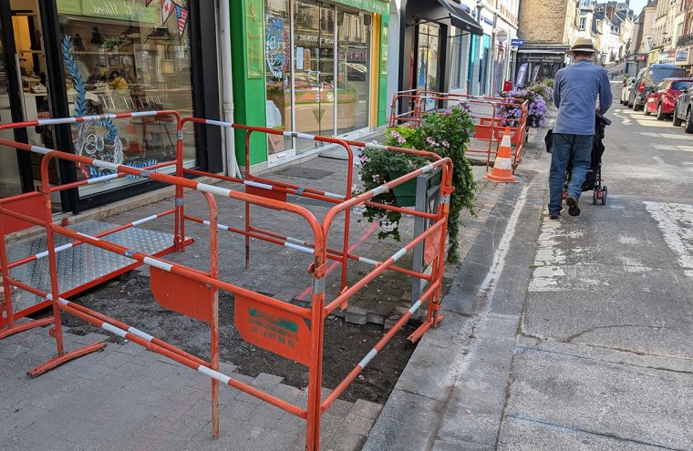 Travaux rue de la Chausée