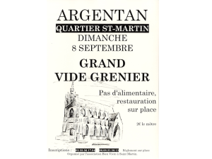 vide grenier saint martin
