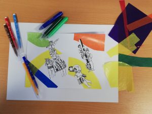 Collages à la manière de Fernand Léger