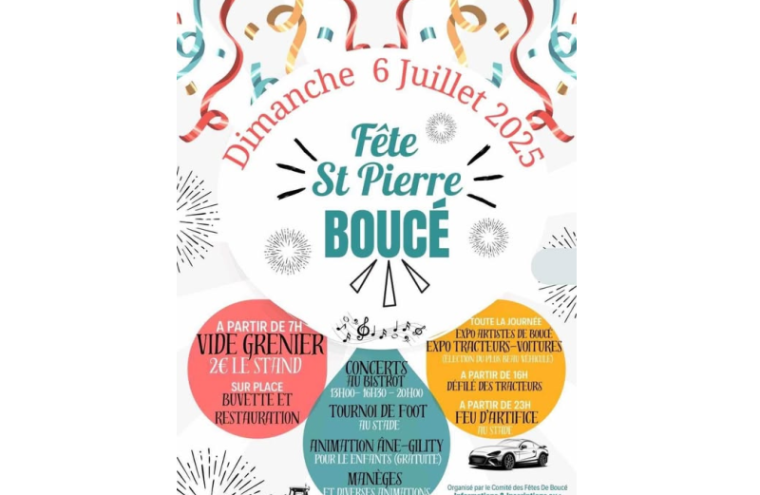 Fête saint Pierre Boucé