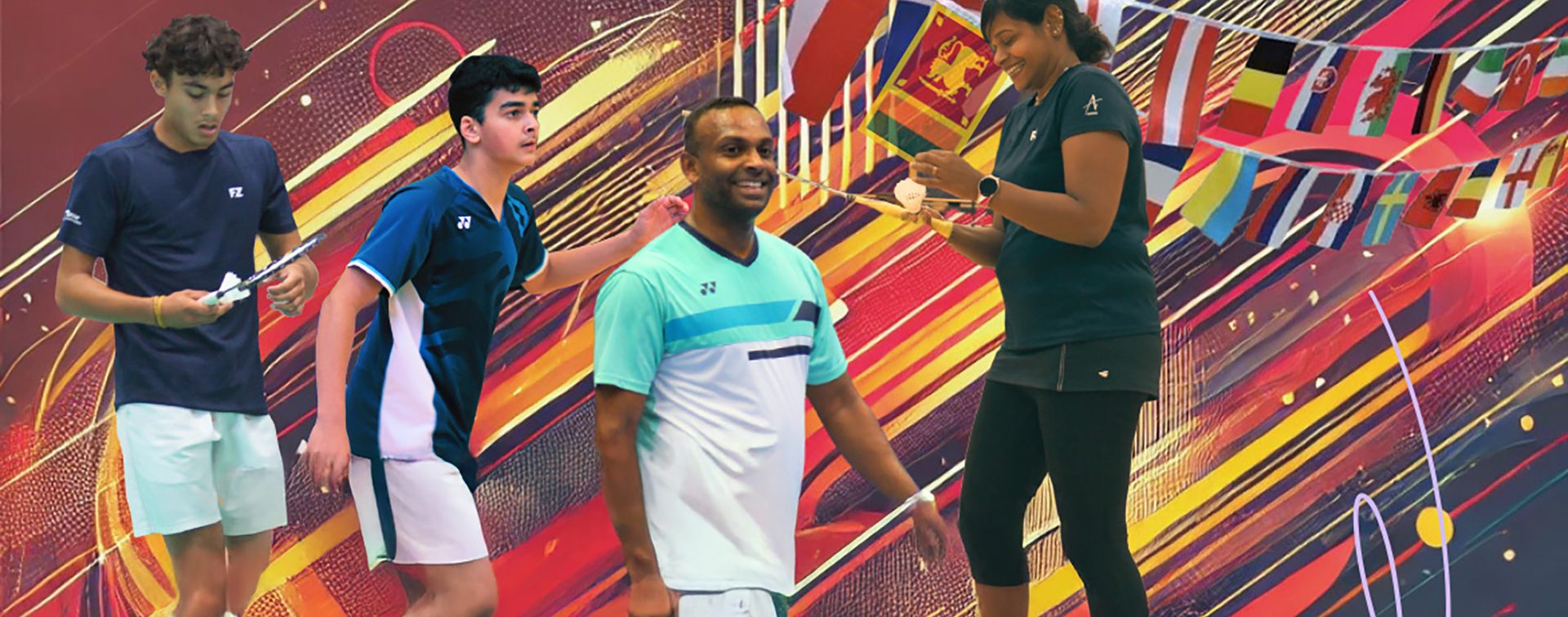 Championnat du Monde de Badminton Tamoul à Argentane vibrer au rythme du badminton Tamoul !