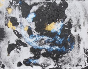 Peinture Origine, Série un autre monde, réalisé en 2021 par Olivier Zimny