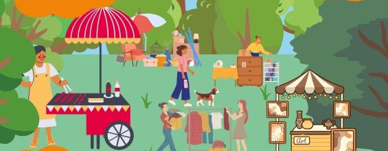 Affiche du vide grenier de RI