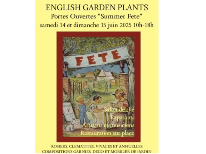 English plant garden