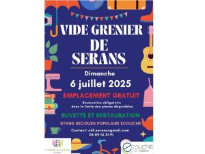 Vide grenier sérans