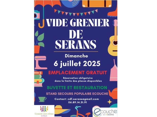 Vide grenier sérans