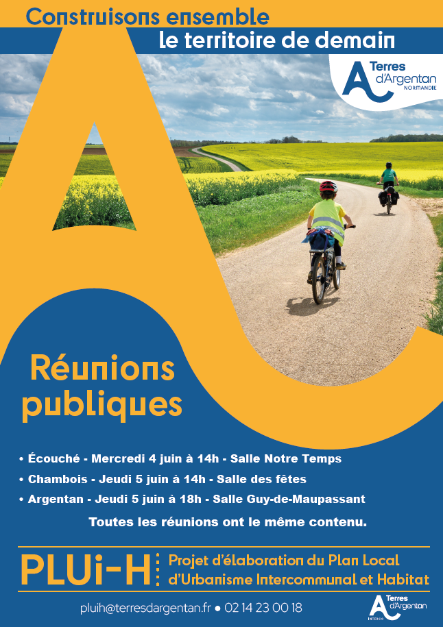 Réunions publiques PLUIH