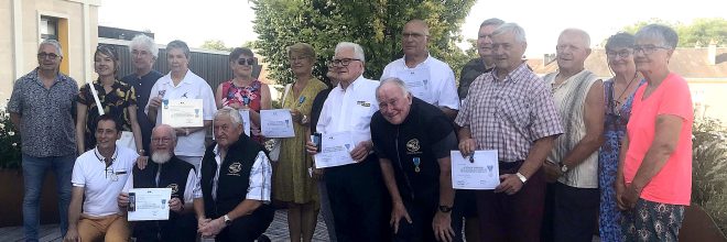 Remise de médailles