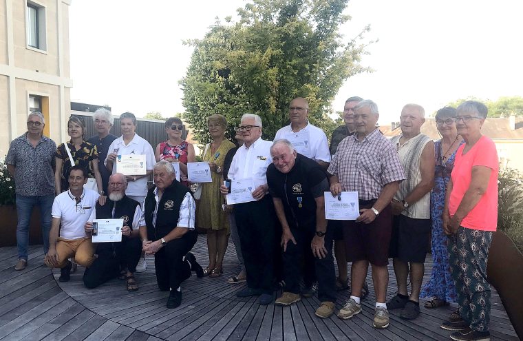 Remise de médailles
