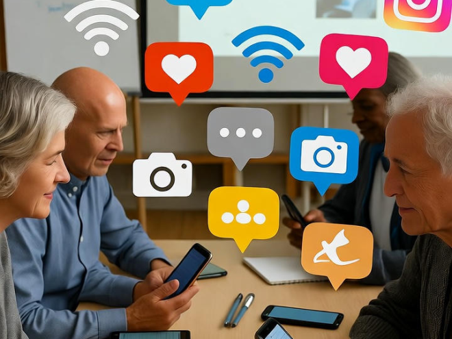 Atelier smart phone seniors