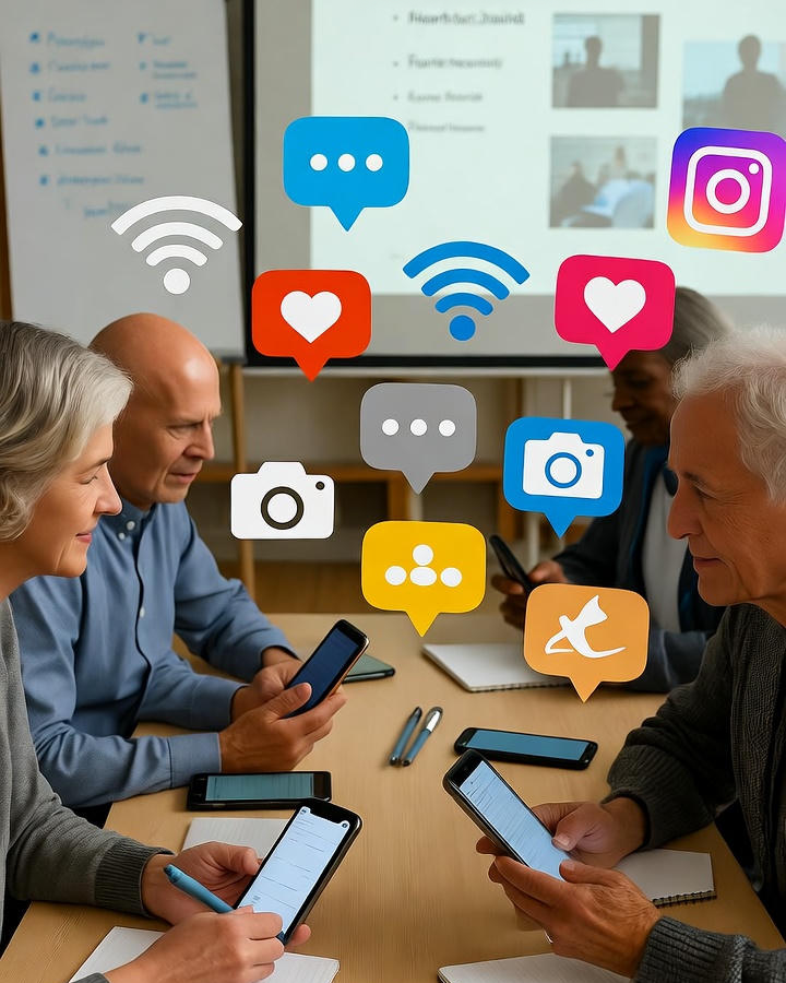 Atelier smart phone seniors