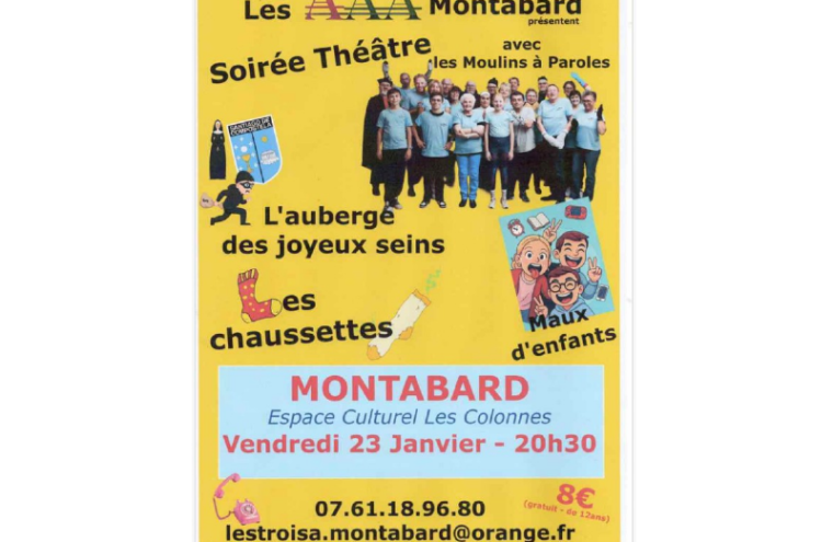 Soirée Théâtre Montabard Janvier 2026 6-8