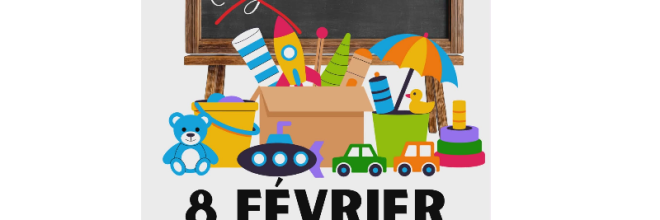 Vide grenier APEL Ecouché-Les-Vallées 8 février 2026 6-8