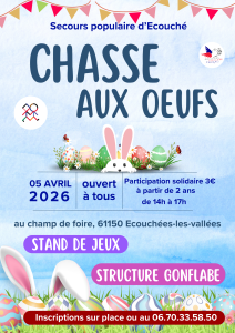 Chasse aux oeufs Ecouché