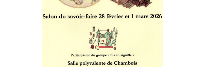 affiche salon savoir faire 6-8