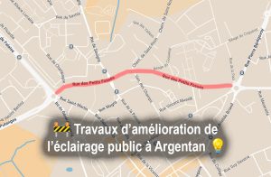 Travaux rue des petits fossés