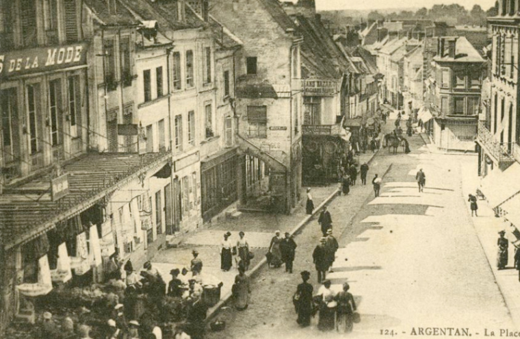 Commerces d'Argentan autrefois