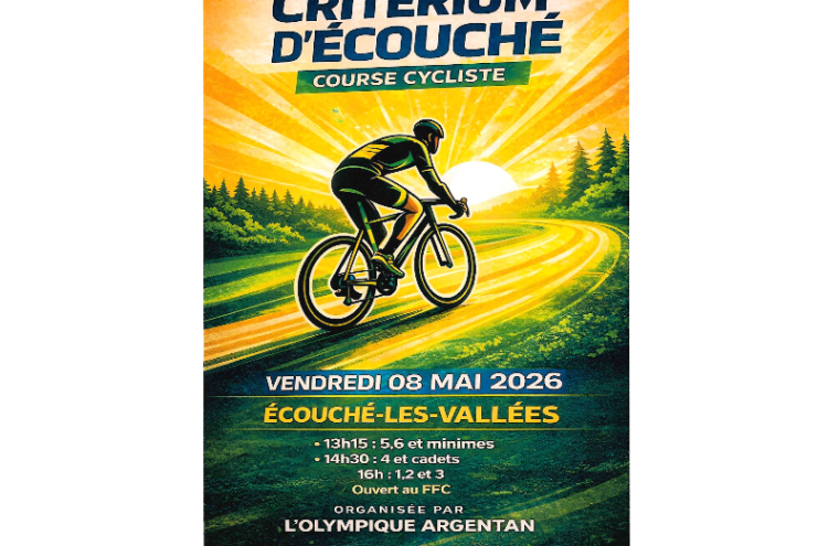 Critérium de vitesse Ecouché - 6-8
