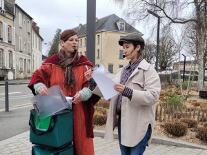 Visite à 2 voix mémoire en couleur: Argentan et Fernand Léger