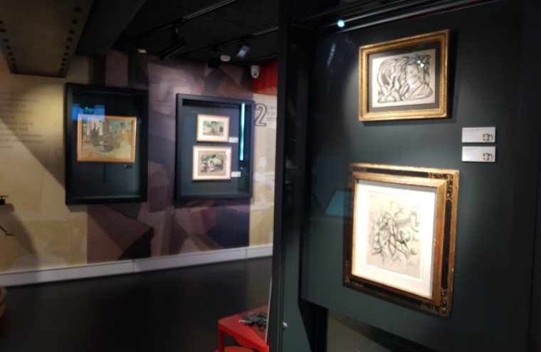 vue intérieure de l'exposition