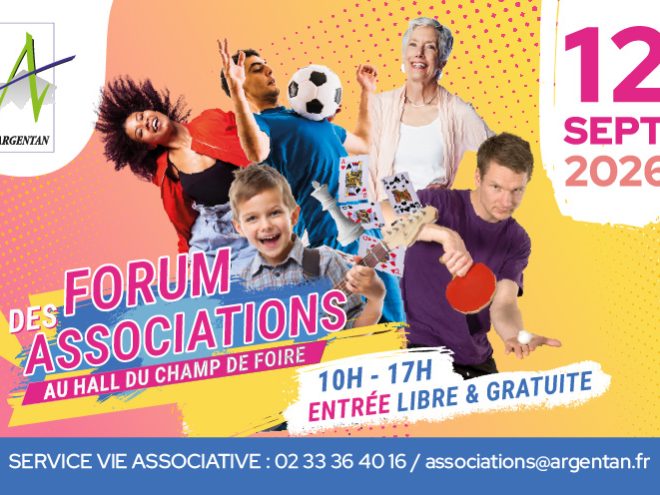 Affiche forum des associations 2026