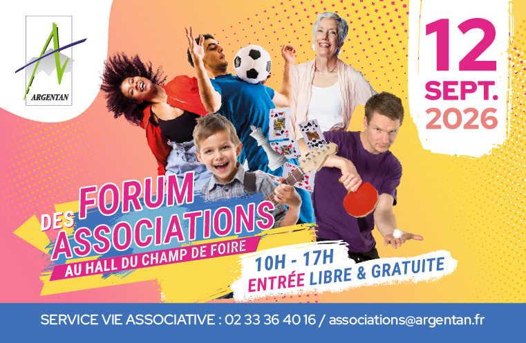 Affiche forum des associations 2026
